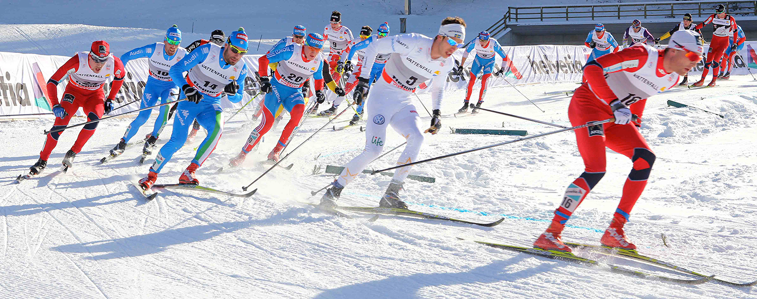 Баннер лыжный спорт
